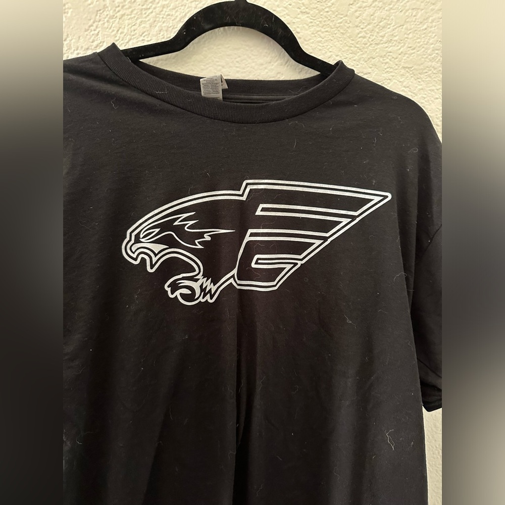 Fresno Christian black shirt Gildan